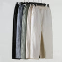 Pantaloni di Lino alla Caviglia - Old Money®