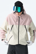 Men's Black Structured Insulated Snow Jacket