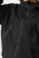 Women's Black Structured Insulated Snow Jacket