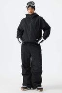 Women's Black Structured Insulated Snow Jacket