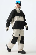 Men's Black Corduroy Snow Jacket