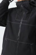 Women's Black Barn Minimal Insulated Snow Jacket