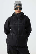 Women's Black Barn Minimal Insulated Snow Jacket