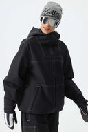 Women's Black Barn Minimal Insulated Snow Jacket