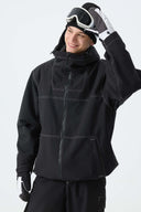 Men's Black Barn Minimal Insulated Snow Jacket