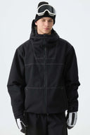 Men's Black Barn Minimal Insulated Snow Jacket