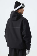 Men's Black Barn Minimal Insulated Snow Jacket