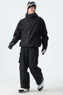 Men's Black Barn Minimal Insulated Snow Jacket