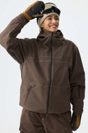 Women's Black Barn Minimal Insulated Snow Jacket