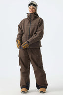 Women's Black Barn Minimal Insulated Snow Jacket