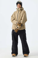Women's Khaki Barn Minimal Insulated Snow Jacket