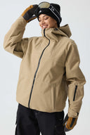 Women's Black Barn Minimal Insulated Snow Jacket