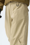 Women's Khaki Brushed Barrel Snow Pants