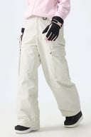 Women's Army Green All-Mountain Performance Baggy Snow Pants
