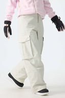 Women's Black All-Mountain Performance Baggy Snow Pants