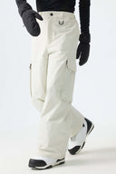 Men's Off White All-Mountain Performance Baggy Snow Pants