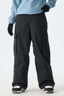Women's Army Green All-Mountain Performance Baggy Snow Pants
