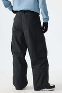 Women's Black All-Mountain Performance Baggy Snow Pants