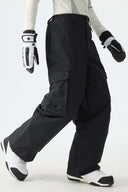 Men's Army Green All-Mountain Performance Baggy Snow Pants