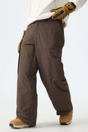 Women's Black All-Mountain Performance Baggy Snow Pants