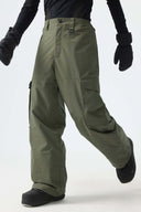 Men's Off White All-Mountain Performance Baggy Snow Pants