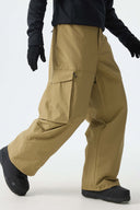 Men's Off White All-Mountain Performance Baggy Snow Pants