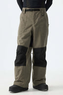 Men's Black Corduroy Snow Pants