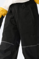Women's Black Corduroy Snow Pants