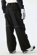 Men's Black Corduroy Snow Pants