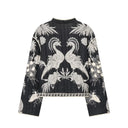 Giacca Kimono Donna Nera - Old Money®