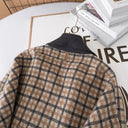 Completo Giacca e Gonna a Quadri Donna - Old Money®