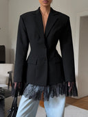 Blazer Donna con Pizzo - Old Money®
