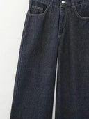 Completo Denim Donna Nero - Old Money®