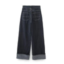 Completo Denim Donna Nero - Old Money®