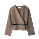 Giacca Donna con Cintura - Old Money®