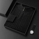 Maglione in Lana Merino Zip - Old Money® - Old Money®