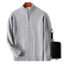 Maglione in Lana Merino Zip - Old Money® - Old Money®