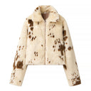 Cappotto Corto Donna Maculato - Old Money®