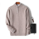 Maglione in Lana Merino Zip - Old Money® - Old Money®