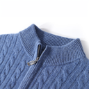 Maglione in Lana Merino Zip - Old Money® - Old Money®