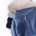 Maglione in Lana Merino Zip - Old Money® - Old Money®