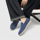 Mocassini Driving Shoes Uomo Camoscio Old Money | Old Money® - Old Money®