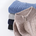Maglione in Lana Merino Zip - Old Money® - Old Money®