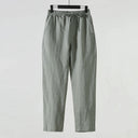 Pantaloni di Lino alla Caviglia - Old Money®