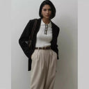Maglietta Polo Donna - A Ribbed Preppy - Old Money®